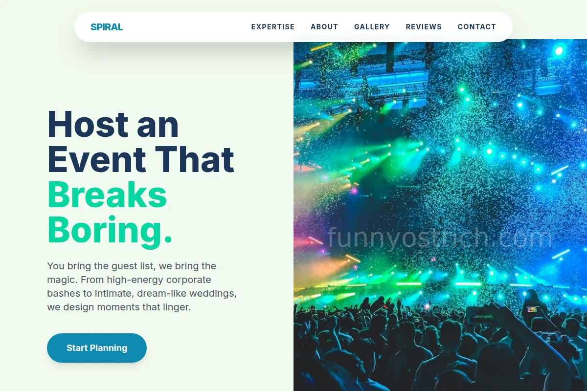 Spiral Event Planning