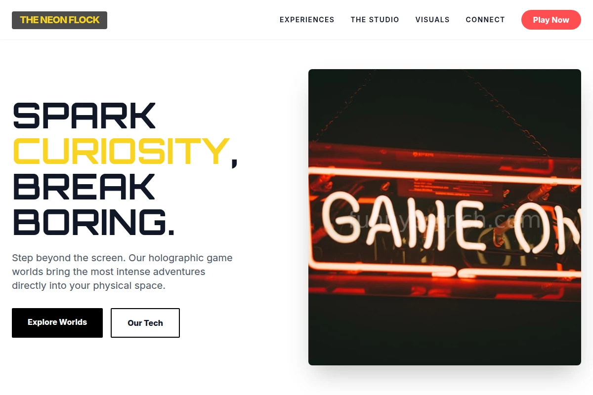 Holographic Game Development